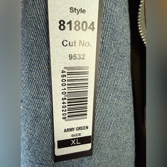 Trendy Olive and Tan Utility Jacket - Picture 7 of 7